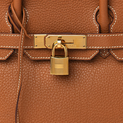 Hermes Togo Birkin 30 Gold 7 of 18