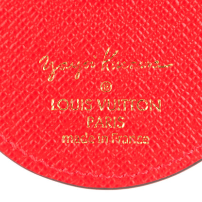 Louis Vuitton Monogram Kusama Pumpkin Dots Key Holder Red 4 of 6