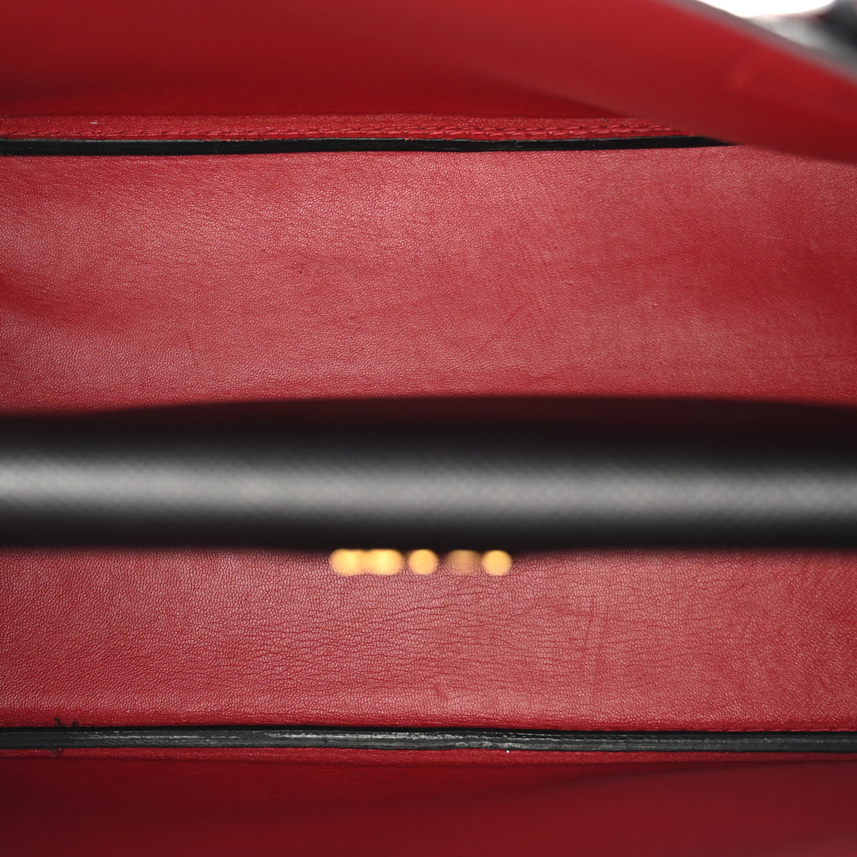 Prada Saffiano Cuir Medium Double Bag Black Fuoco 5 of 9