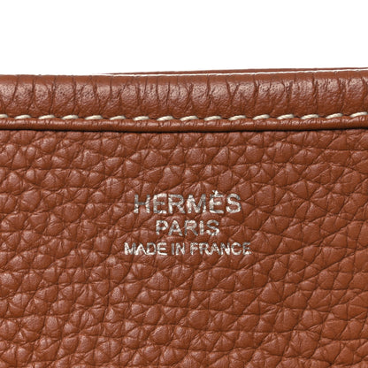 Hermes Taurillon Clemence Evelyne III GM Gold 6 of 12