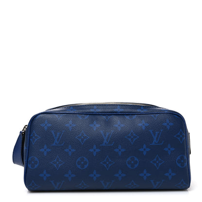Louis Vuitton Taigarama Dopp Kit Toilet Pouch Cobalt 1 of 6