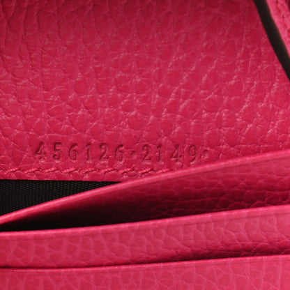 Gucci Dollar Calfskin GG Marmont Card Case Box Pink 7 of 8
