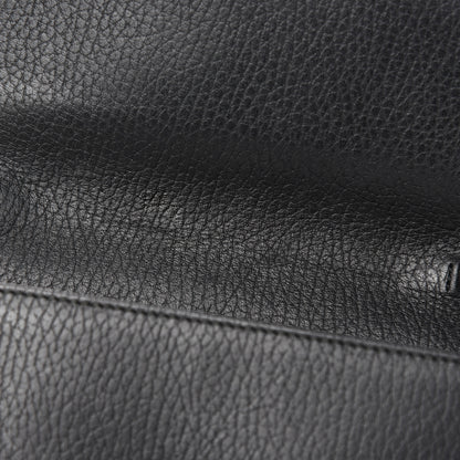 Gucci Dollar Calfskin Interlocking G Chain Wallet Black 9 of 13