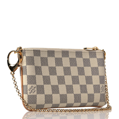 Louis Vuitton Damier Azur Pochette Milla MM 3 of 9