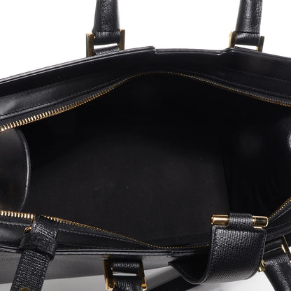 Saint Laurent Textured Leather Classic Small Cabas Y Bag Black 5 of 8