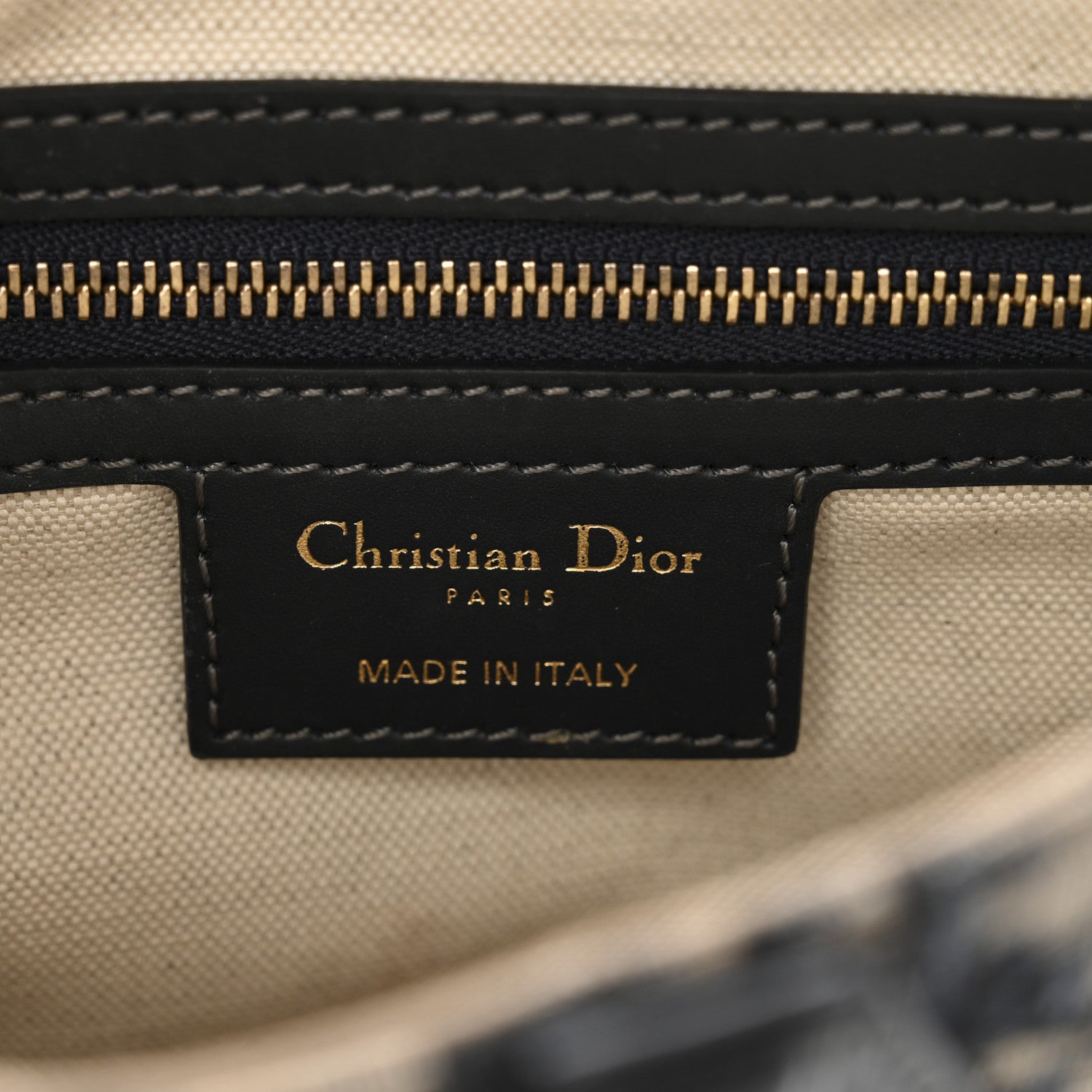 Christian Dior Oblique Saddle Bag Blue 6 of 11