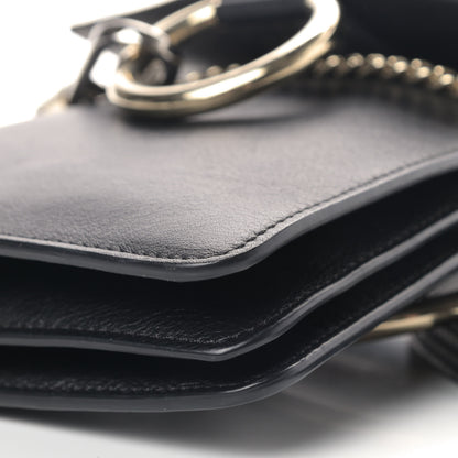 Chloe Suede Calfskin Mini Faye Bracelet Bag Black 6 of 10