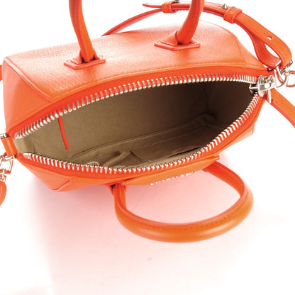 Givenchy Sugar Goatskin Mini Antigona Burnt Orange 5 of 7
