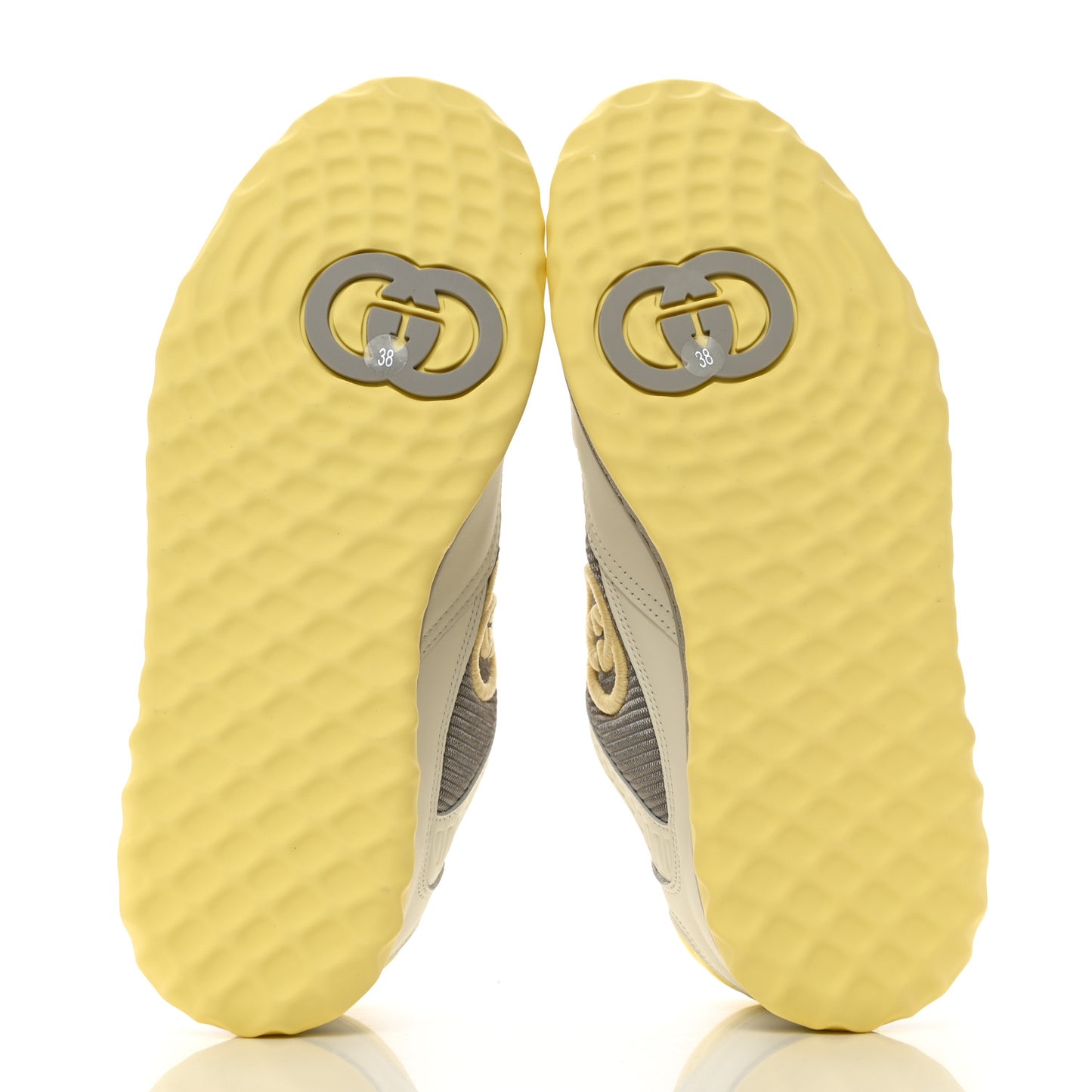 Dali Soft Calfskin Womens Mac80 Sneakers 38 Off White Grey Sky Yellow