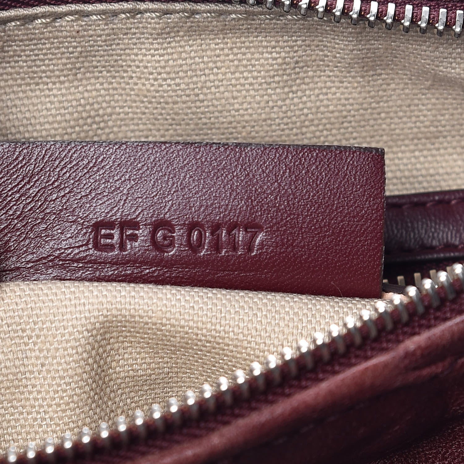 Givenchy Tumbled Sheepskin Mini Pandora Oxblood 7 of 9