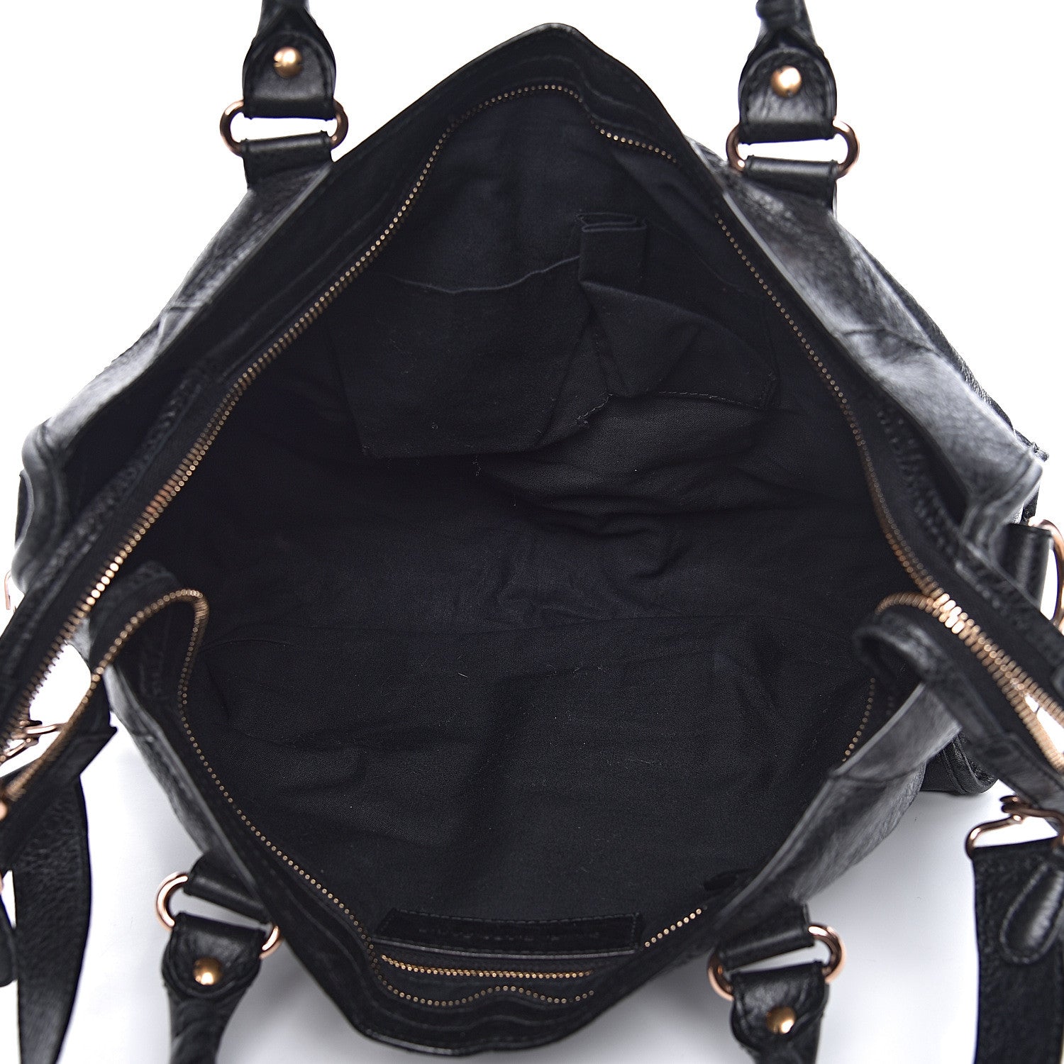 Balenciaga Agneau Giant 12 Rose Gold Hardware City Black 5 of 10