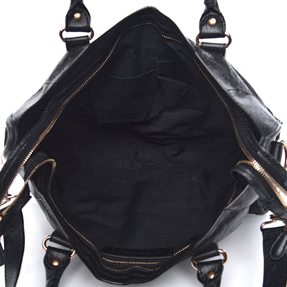 Balenciaga Agneau Giant 12 Rose Gold Hardware City Black 5 of 10