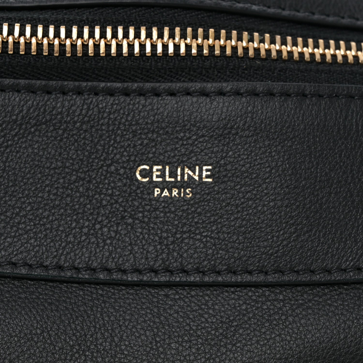 Celine Supple Calfskin Large Romy Shoulder Bag Black 6 of 10