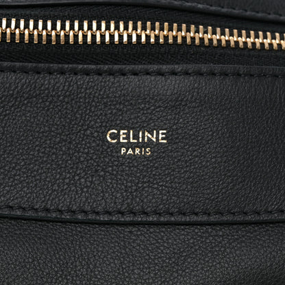 Celine Supple Calfskin Large Romy Shoulder Bag Black 6 of 10