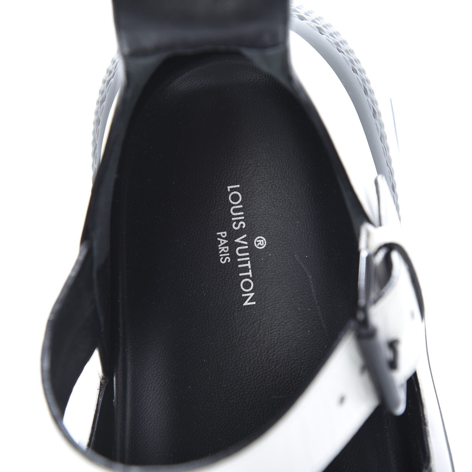 Louis Vuitton Patent Monogram LV Archlight Sandal 40 White 7 of 9