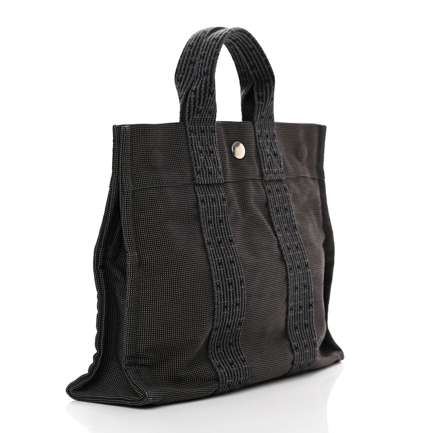 Canvas Herline PM Tote Grey