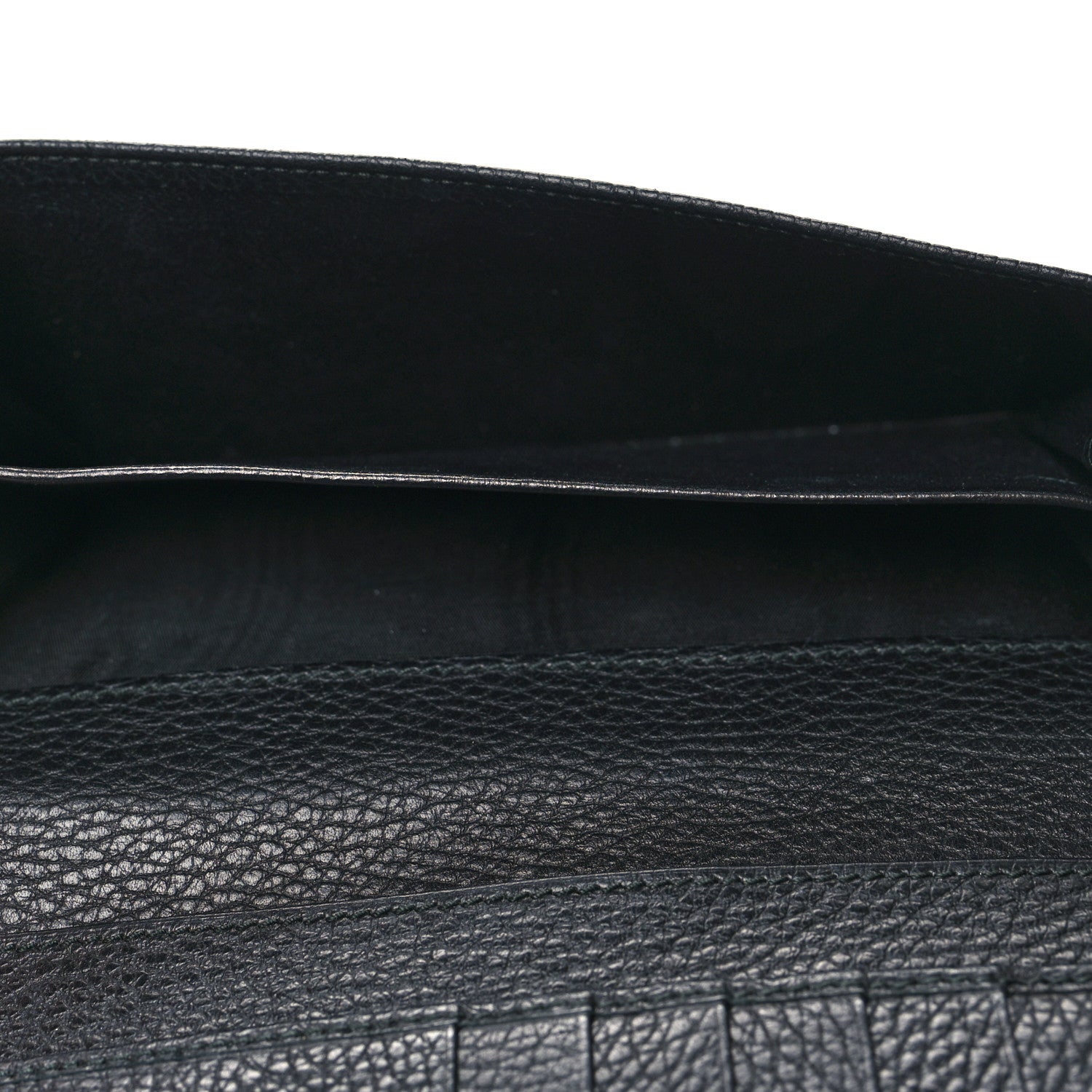 Gucci Calfskin Studded Soho Continental Wallet Black 7 of 10