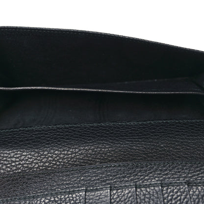 Gucci Calfskin Studded Soho Continental Wallet Black 7 of 10
