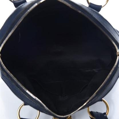 Saint Laurent Calfskin Large Muse Navy Blue 5 of 16