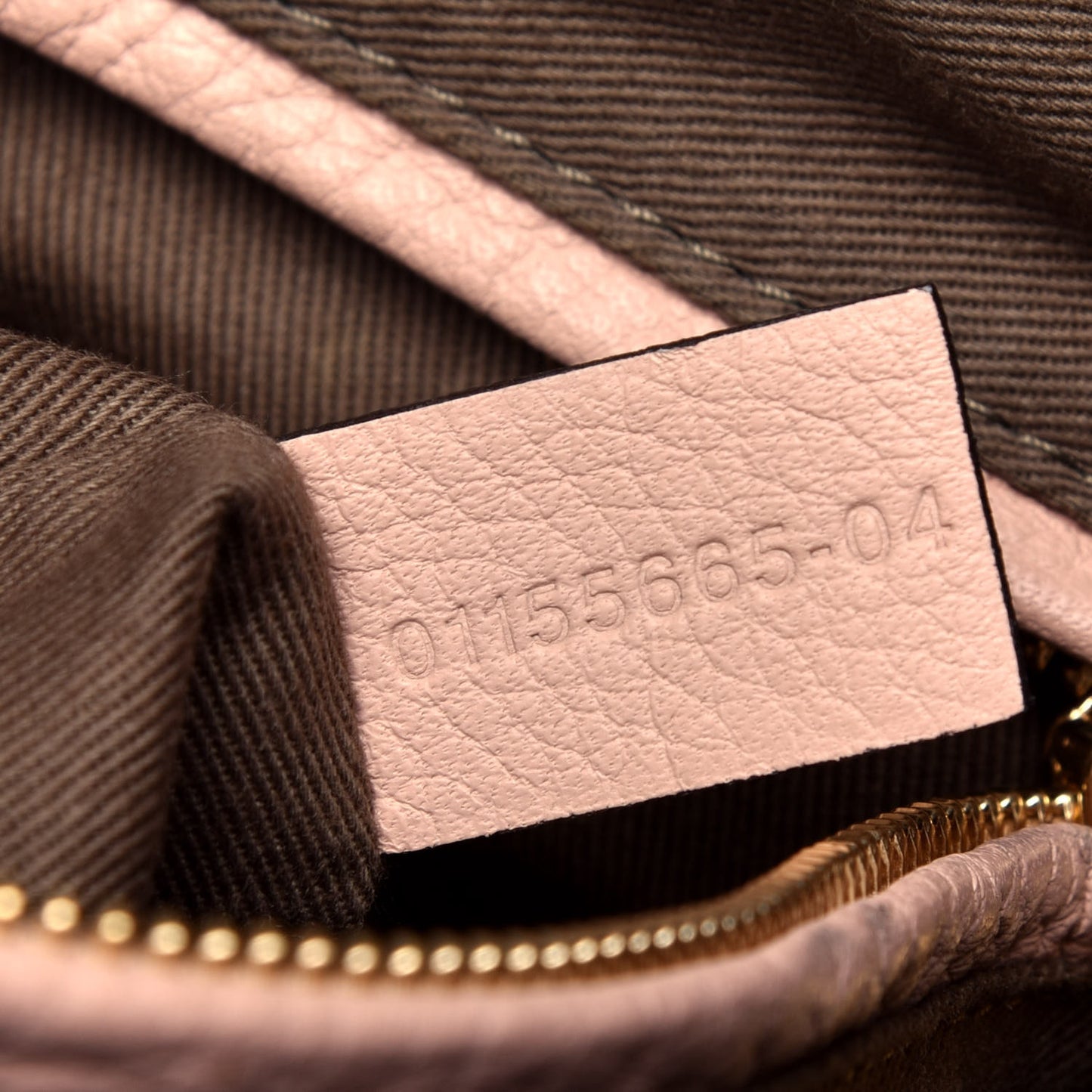 Calfskin Medium Marcie Satchel Pale Pink