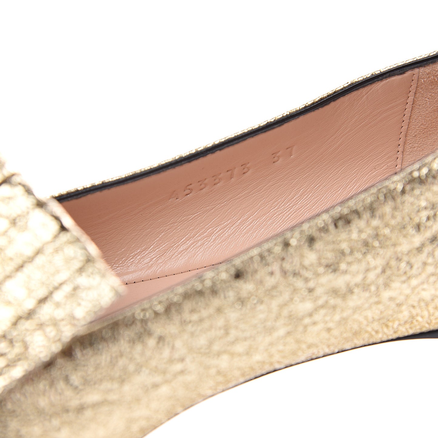 Galassia GG Marmont Fringe Flats 37 Platino