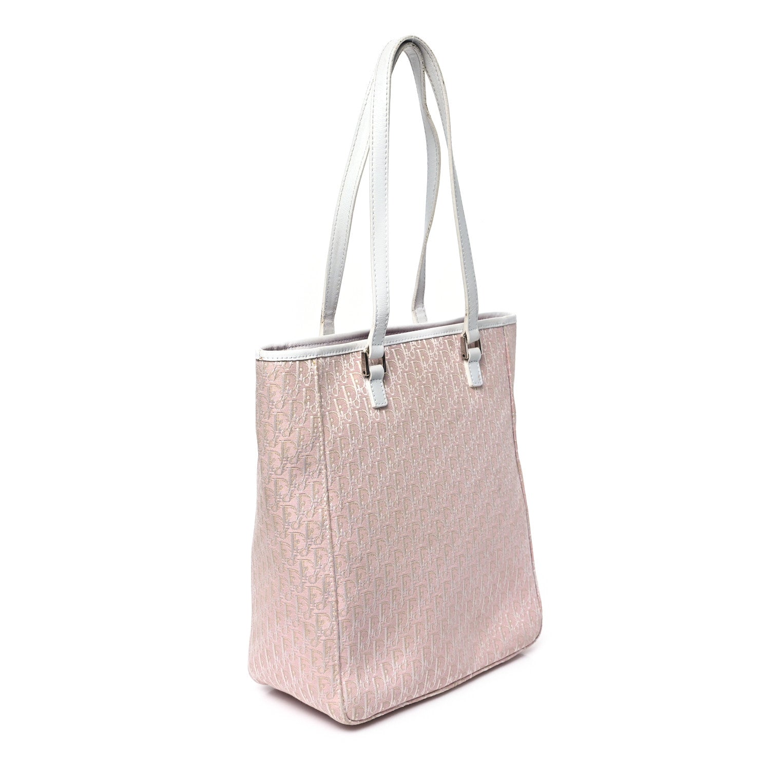 Christian Dior Monogram Tote Pink 3 of 13
