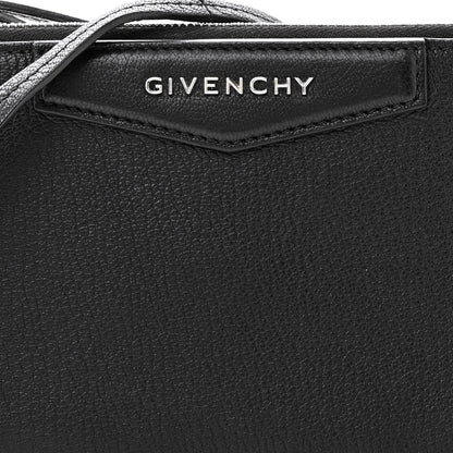Givenchy Sugar Goatskin Antigona Pouch With Strap Black 9 of 13