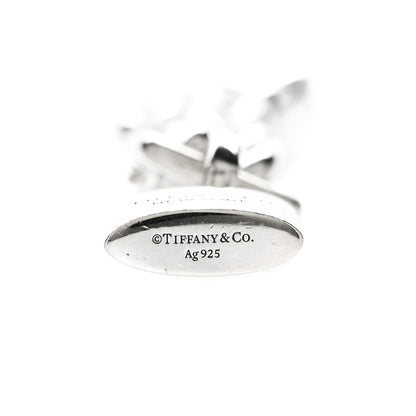 Tiffany Sterling Silver Pearl HardWear Lock Necklace 5 of 6