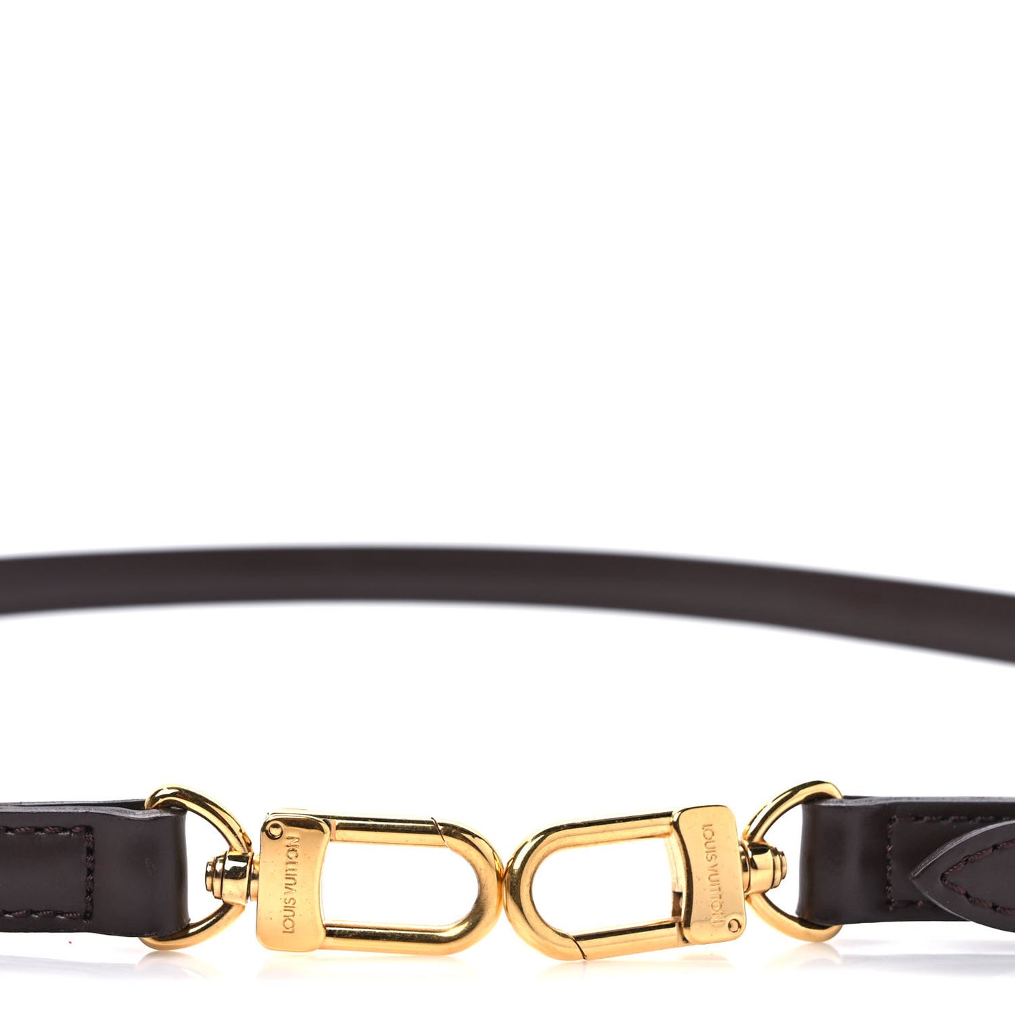 Calfskin 16mm Adjustable Shoulder Strap Brown