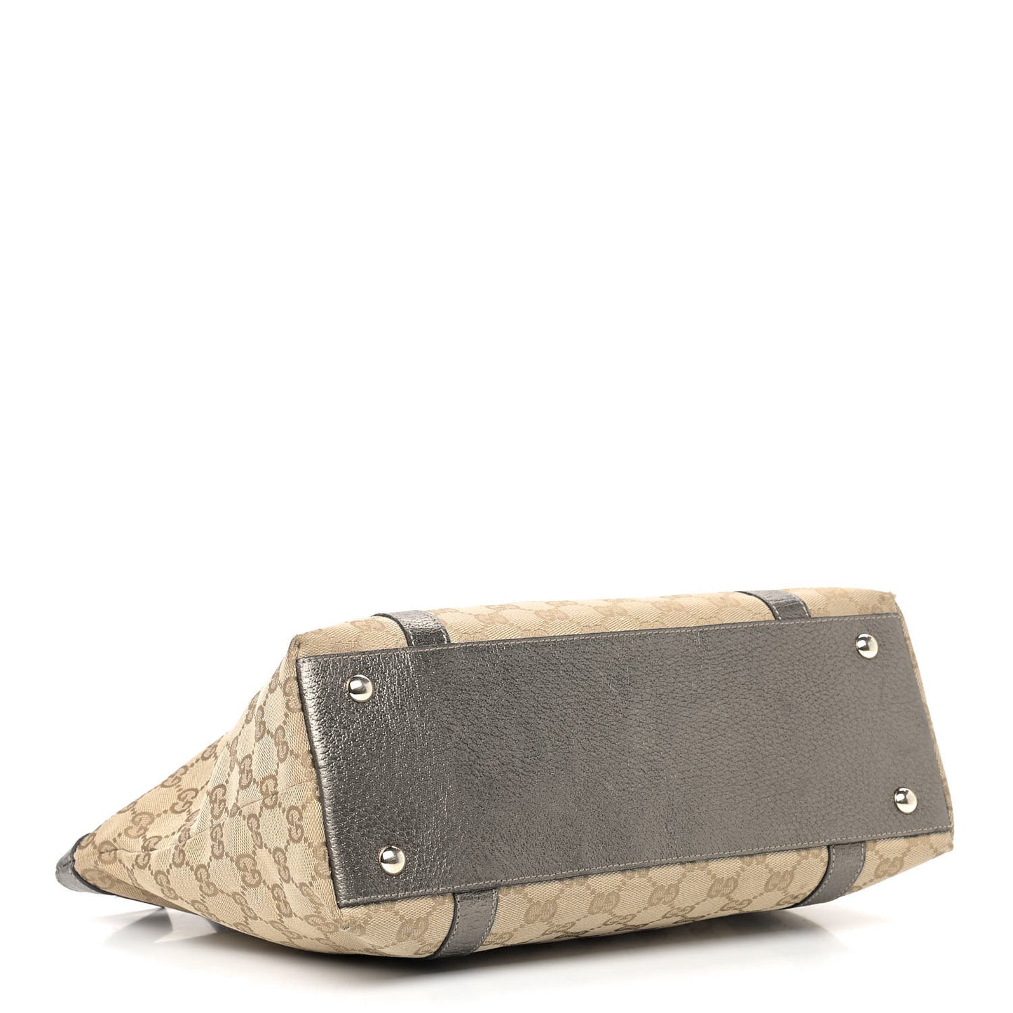 Monogram Medium Abbey Tote Metallic