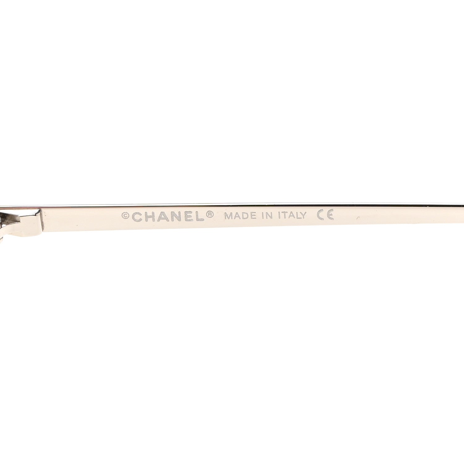Chanel Metal CC Logo Sunglasses 4017 d Silver 6 of 7