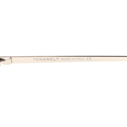Chanel Metal CC Logo Sunglasses 4017 d Silver 6 of 7