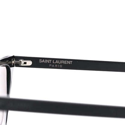Saint Laurent Acetate SL 550 Slim Cat Eye Sunglasses Black 6 of 8