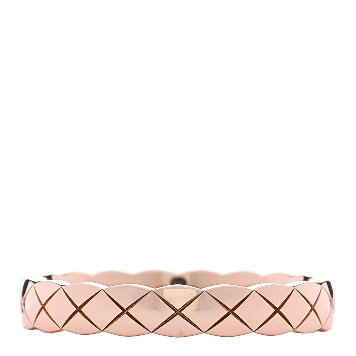 18K Beige Gold Mini Coco Crush Ring 54 6.75
