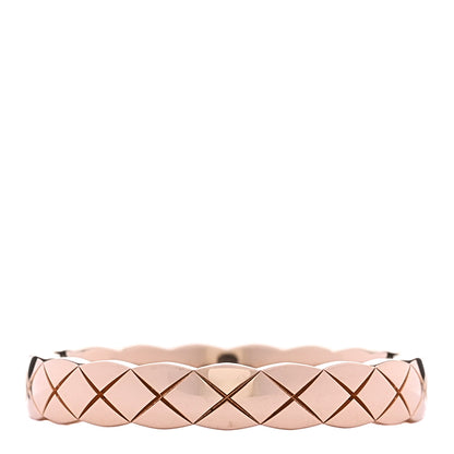 Chanel 18K Beige Gold Mini Coco Crush Ring 54 6.75 1 of 5