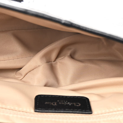 Christian Dior Shiny Goatskin Saddle Bag Black 5 of 12