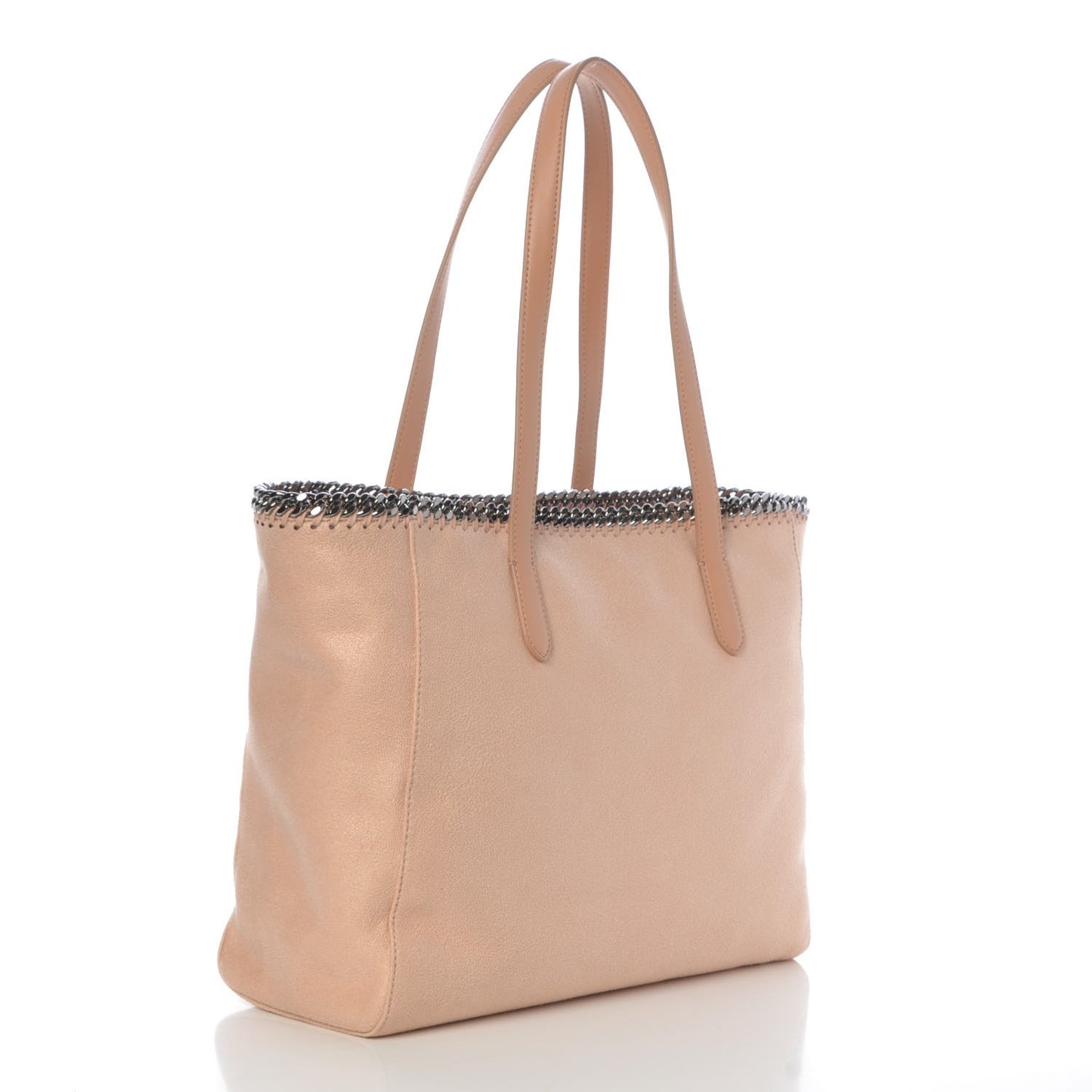 Shaggy Deer Falabella East West Shopper Tote Powder