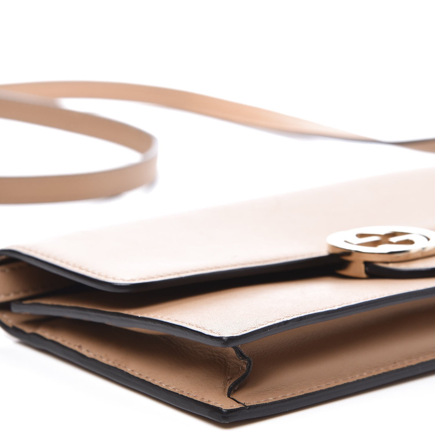 Gucci Calfskin Icon Wallet Camelia 5 of 10