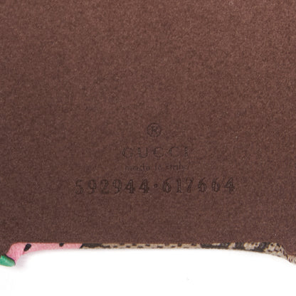 Gucci GG Supreme Monogram Strawberry iPhone XR Case 4 of 5