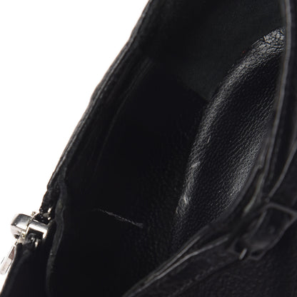 Saint Laurent Calfskin Studded Janis 105 Boots 37.5 Black 11 of 12