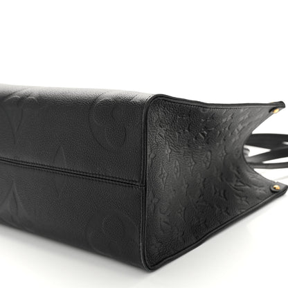 Louis Vuitton Empreinte Monogram Giant Onthego MM Black 9 of 9
