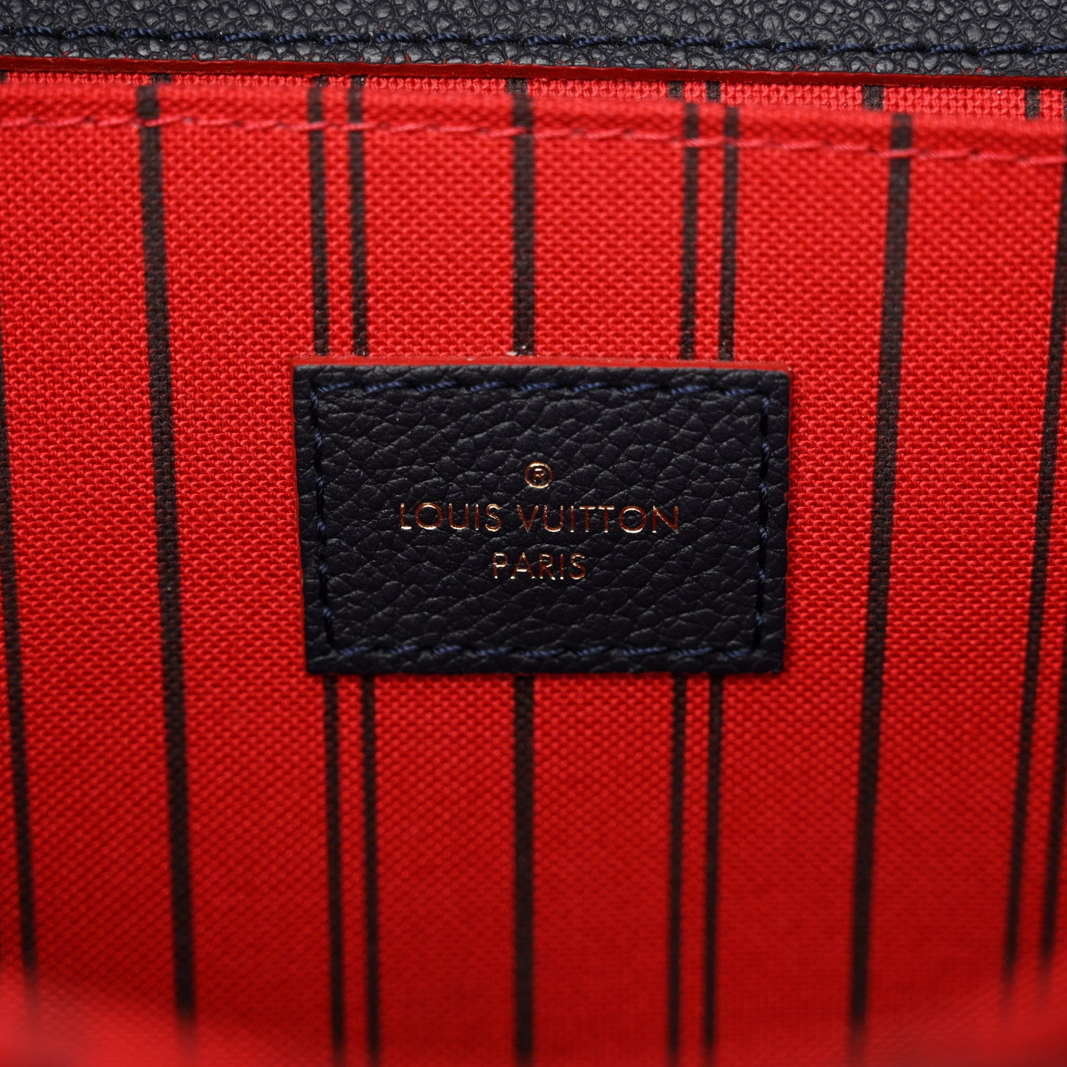 Louis Vuitton Empreinte Pochette Metis Marine Rouge 6 of 11
