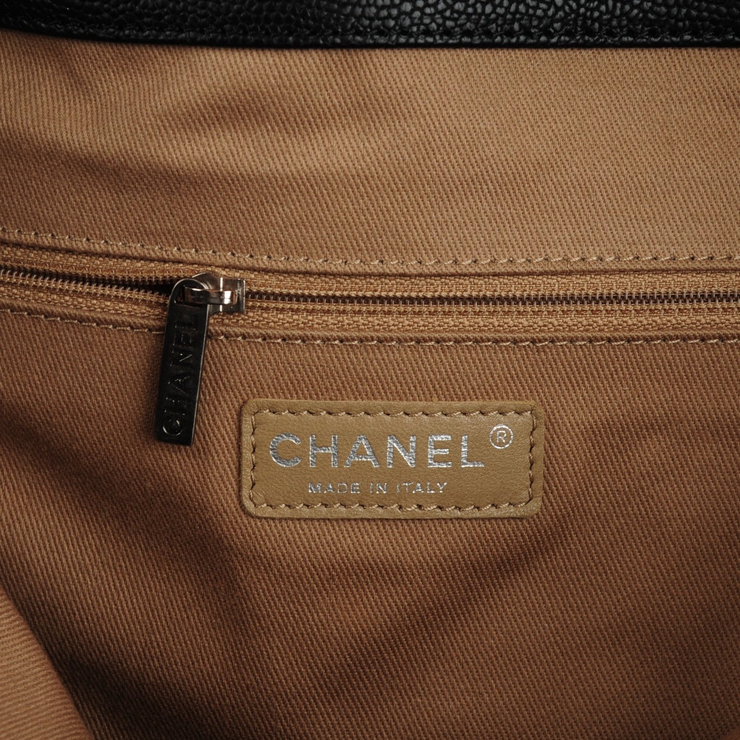 Caviar Quilted Simply CC Hobo Black