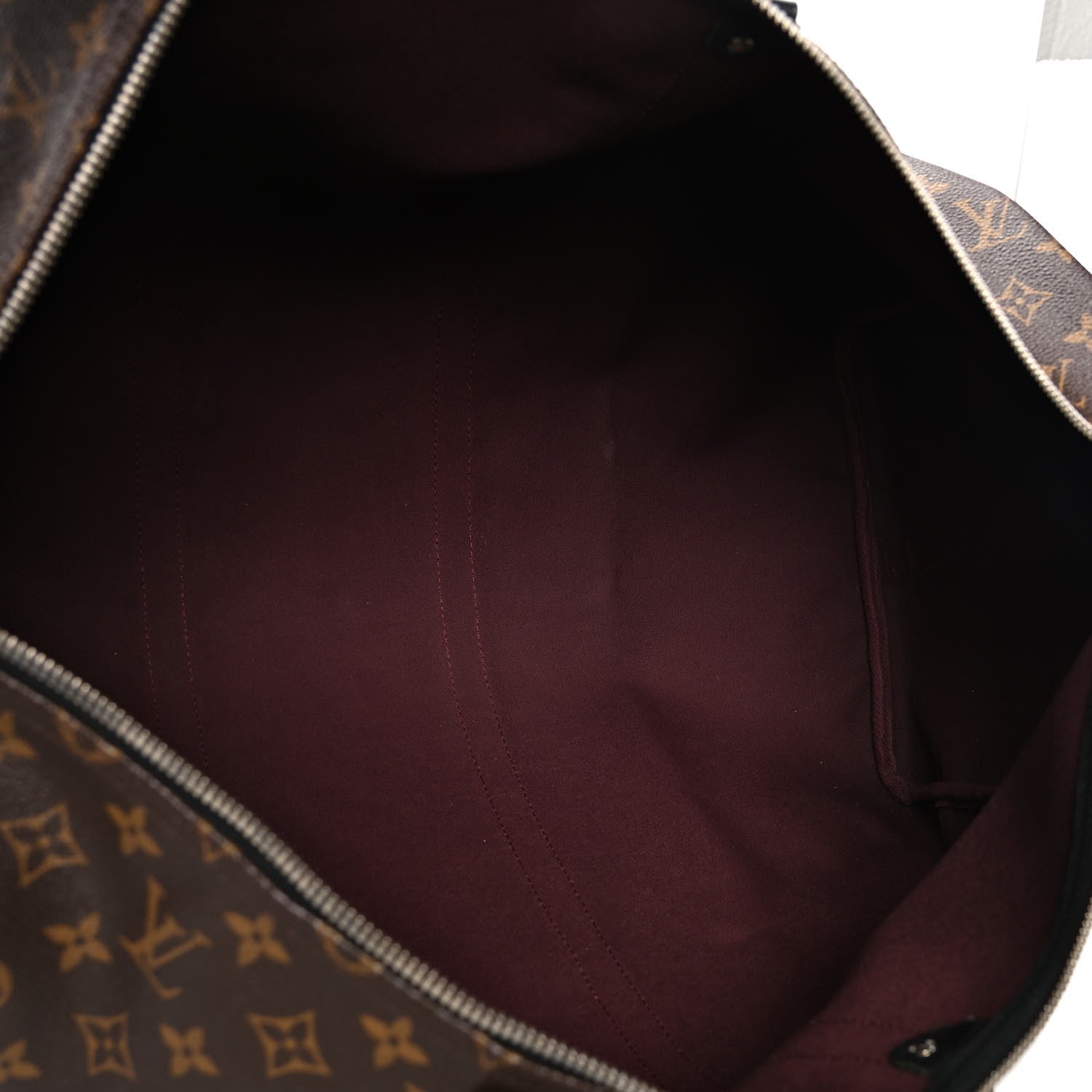 Louis Vuitton Monogram Macassar Keepall Bandouliere 55 4 of 5
