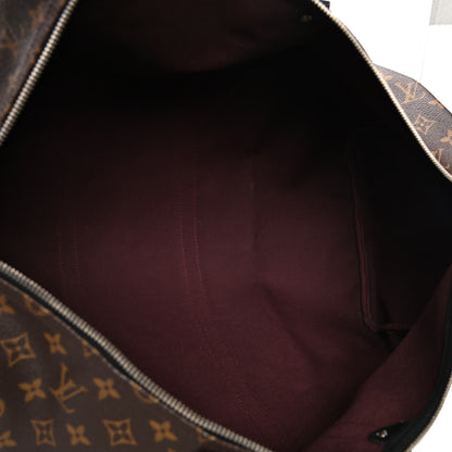 Louis Vuitton Monogram Macassar Keepall Bandouliere 55 4 of 5