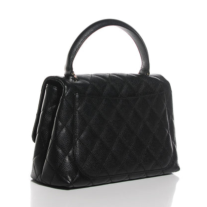 Chanel Caviar Quilted Medium Kelly Flap Bag Black 3 of 8
