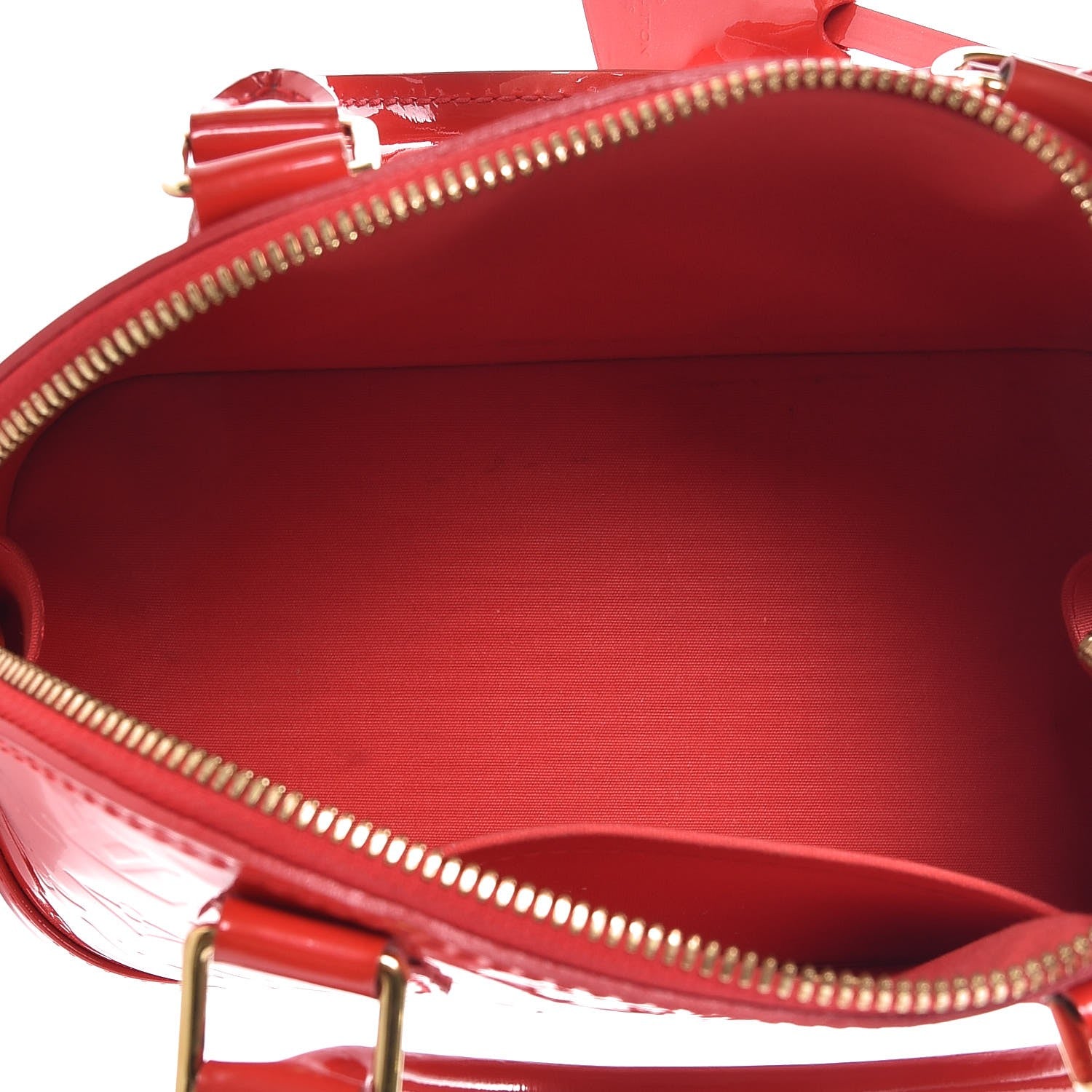 Louis Vuitton Vernis Alma BB Rouge Grenadine 5 of 9