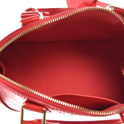 Louis Vuitton Vernis Alma BB Rouge Grenadine 5 of 9
