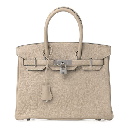 Hermes Togo Birkin 30 Gris Tourterelle 1 of 37