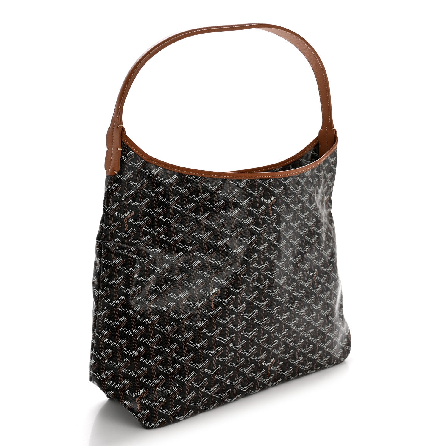 Goyard Goyardine Boheme Hobo Black Gold 4 of 10